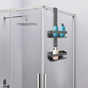 Duschablage zum Hängen Duschregal ohne Bohren Badregal Dusche Duschkorb - Bild 1 von 22
