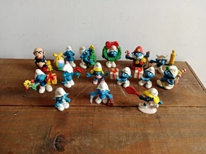 15 PVC SMURFS - PEYO, SCHLEICH, GERMANY, PORTUGAL - Picture 1 of 19