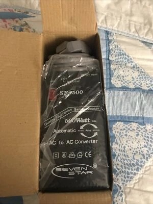 Seven Star SS230 2000 Watt Travel Voltage Converter Power Adapter - Image 1 of 4