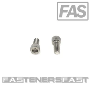 (100) #8-32 x 3/8 Stainless Steel Socket Head Cap Screw Allen Drive 18-8 8-32 - Picture 1 of 6