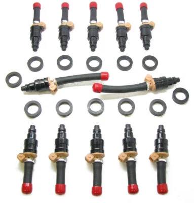 Set of 12 FACTORY REMANUFACTURED Injectors for 1984-1991 Jaguar XJS, 5.3L V12 - Image 1 of 3