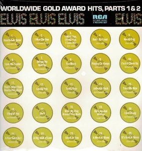 Elvis Presley "Worldwide Gold Award Hits Parts 1 & 2" RCA R213690 Factory Sealed - Picture 1 of 2