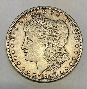 1898 S MORGAN SILVER DOLLAR ! - Picture 1 of 4