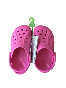 Crocs Classic Bright Pink Unisex Child Size C9 Brand New With Tags! - Picture 1 of 2
