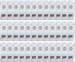 36 Pack Yacht & Smith Cotton Tube Socks Unisex & Kids, Womens 9-11 - Picture 1 of 5