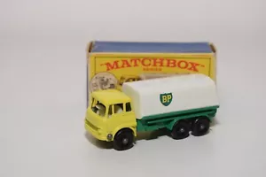 B8 1:60 3INCH 3 INCH MATCHBOX LESNEY 25 BEDFORD BP B.P. TANKER TRUCK EXHIBI - Picture 1 of 9