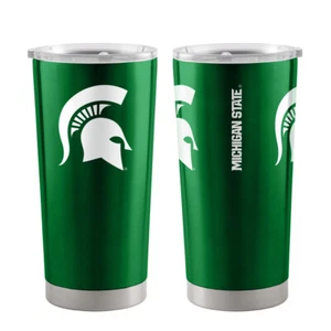 Michigan State Spartans Ultra Green 20oz Travel Tumbler - Picture 1 of 1