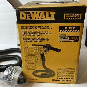 DEWALT DWH200D Dust Extraction Tube Kit W/Hose For SDS Plus Rotary Hammers  