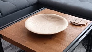 Schale aus Esche , Holz , groß , 40cm - Bild 1 von 5