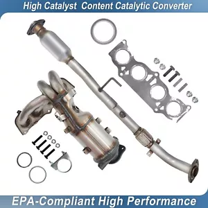 2x Front rear Catalytic Converter for 2007 - 2009 Toyota camry 2.4L EPA quality - Picture 1 of 10