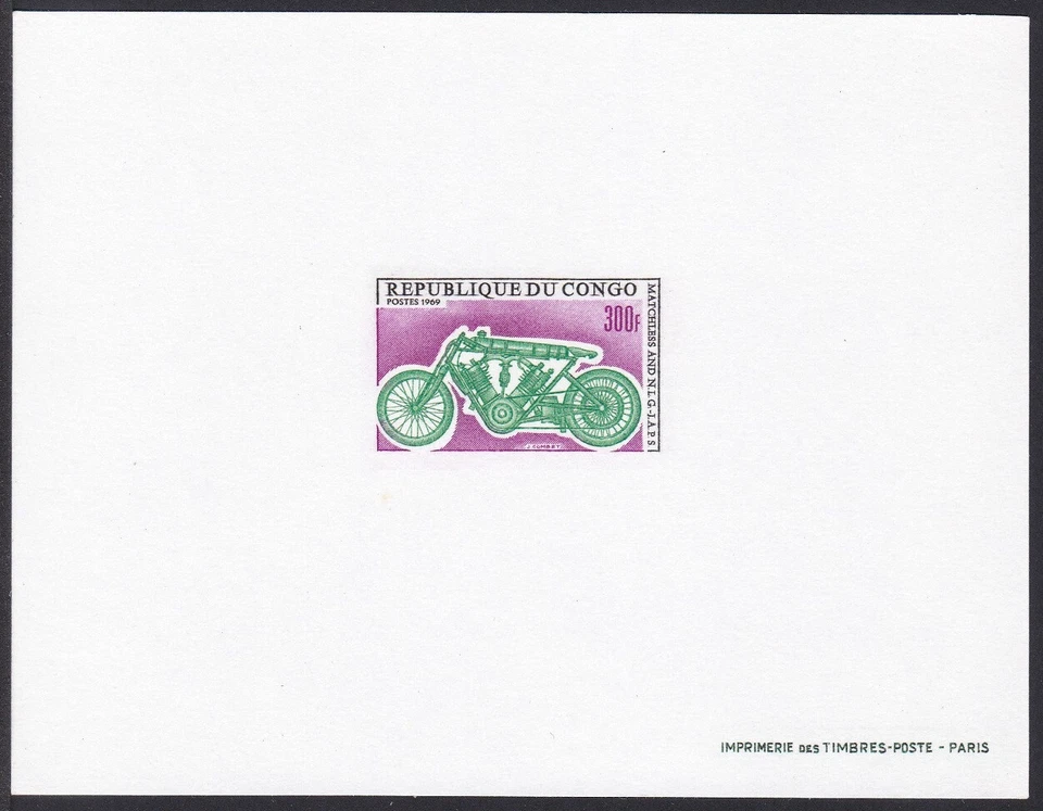 Congo Sc190 Motorcycle, Matchless and N.L.G.-J.A.P.S., Deluxe Proof - Image 1 of 1