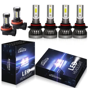 For Chevy Colorado 2004-2008 LED Headlight High Low Fog Light Bulbs 6000K White - Picture 1 of 12
