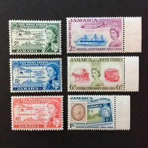BroadviewStamps GB Jamaica #175-180 MNH F-VF. - Picture 1 of 2