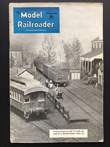 Model Railroader Magazine 1944 September A 200-Ton Crane PRR D-3 8-Wheeler Plan - Picture 1 of 3