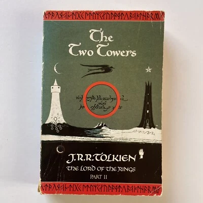 Libro de fantasía vintage El Señor de los Anillos, Las Dos Torres, J.R.R Tolkien (1997) Foto 1 de 4