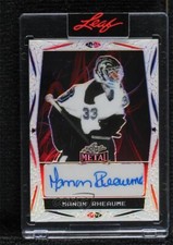 2023 Leaf Channel Exclusive White Border 1/1 Manon Rheaume #LE-MR2 Auto