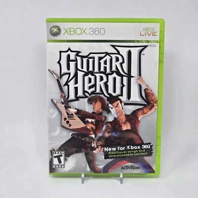 Guitar Hero II 2 (Xbox 360) COMPLETO Y PROBADO EN CAJA Foto 1 de 3