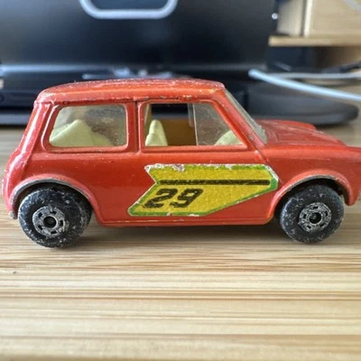 Vintage Lesney Matchbox Superfast #29 Racing Mini Cooper 1970 England - Image 1 of 4