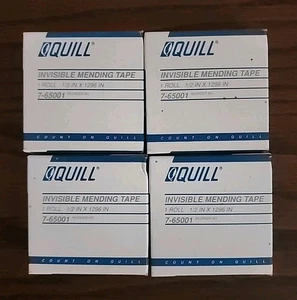 Federkiel unsichtbares Ausbesserungsband (1,2 Zoll x 1296 Zoll) 7-65001 Menge 4 - Bild 1 von 3