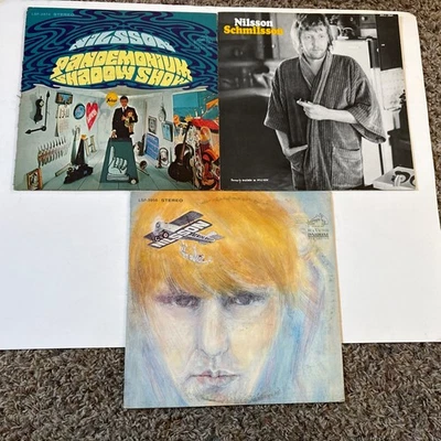 3 Nilsson LPs - Pandemonium/Aerial Ballet/Schmilsson - VG+/VG++ condition - Image 1 of 4