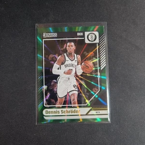 Dennis Schroder 2024-25 Donruss Holo Green Laser #152 Nets L50 - Picture 1 of 2