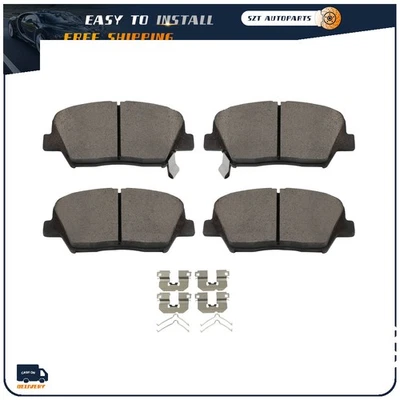 Pastillas de cerámica de freno delanteras 4 piezas para HYUNDAI Santa Fe Santa Fe Sport 2017 2018 Foto 1 de 4