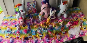 Vintage Rare Hasbro My Little Pony RAINBOW Unicorn PVC 40+ Huge Lot OG’s  9 Lbs - Picture 1 of 13
