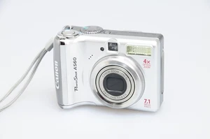 Canon PowerShot A560 Digital Camera 7.1MP + Strap - See Description - Picture 1 of 7