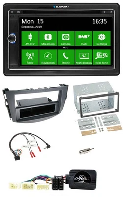 Blaupunkt Bluetooth 2DIN Lenkrad DAB USB TMC Navigation für Toyota RAV 4 2006-20 - Bild 1 von 4