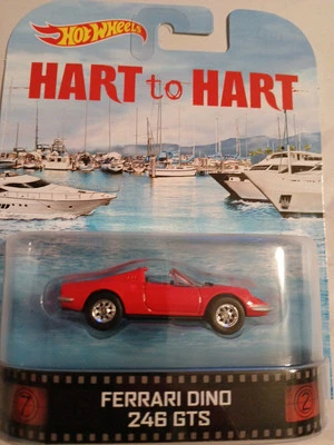 Hot Wheels Hart to Hart - Ferrari Dino 246 GTS Retro Entertainment 2014 - Image 1 of 4