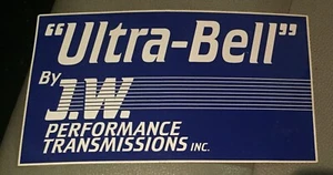 ULTRA-BELL GLOSSY AUTOMOTIVE STICKER DECAL ORIGINAL OLD STOCK - Picture 1 of 1