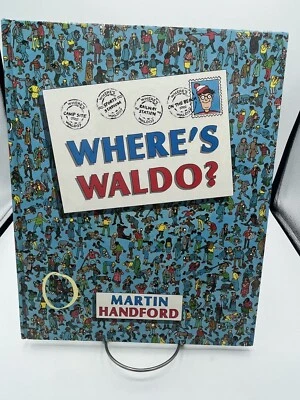 Vintage 1987 Where's Waldo First Edition Martin Handford Hardback Book Foto 1 de 4