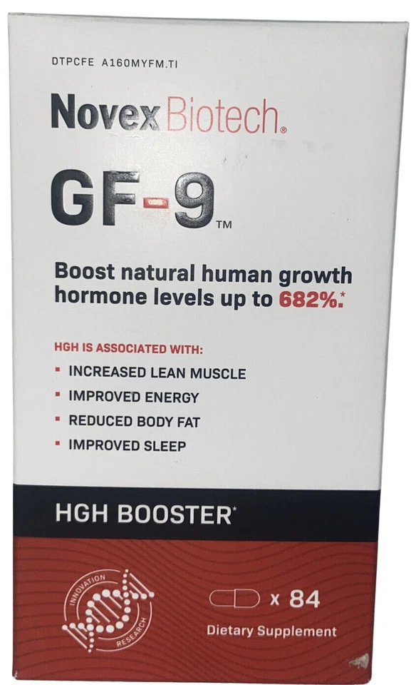 Novex Biotech GF-9 Growth Supplement - 84 Capsules