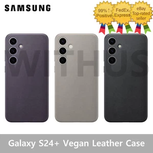 SAMSUNG Galaxy S24+ Plus Vegan Leather Case Official Cover GP-FPS926 - 3Color - Picture 1 of 15