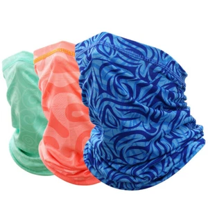 Neck Gaiter Face Mask Cooling Scarf Balaclava Prints Bandana Cover for Men Women - Picture 1 of 18