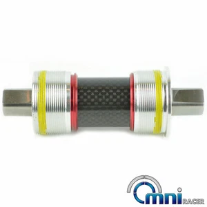 OMNI Racer Square Taper Titanium Bottom Bracket Campagnolo 70x115.5mm ITALIAN - Picture 1 of 12