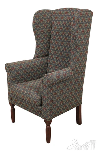 57602EC: SERAPH Country Style Narrow Wing Chair Cover