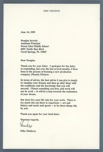 Mike Medavoy - TSL von 1995 - Bild 1 von 1