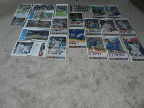 (21) 2016 Chicago Cubs World Champions Rockford Register Star Newspaper Posters Cover