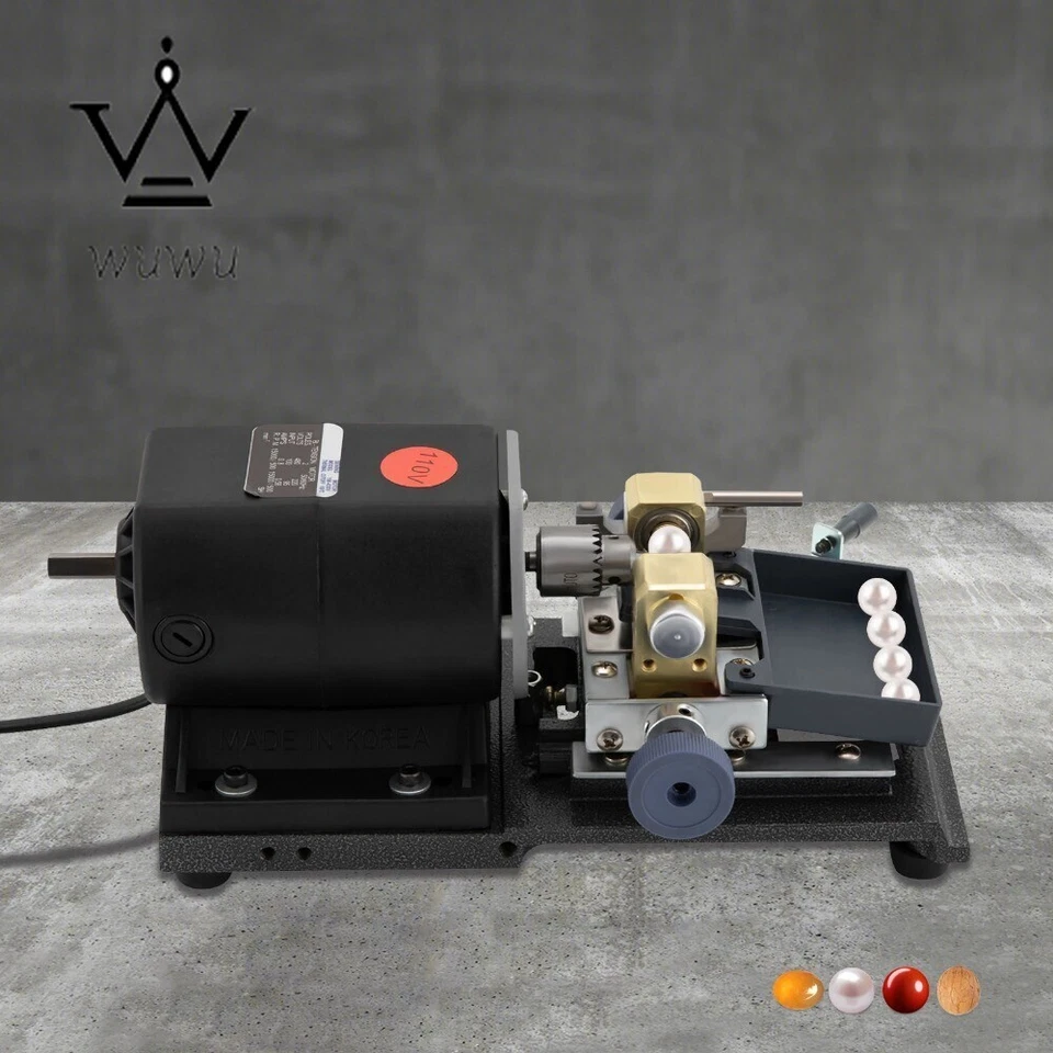 Pearl Eyelet Punch Drilling Machine Buddha Bead Desktop Drilling Machine - Image 1 of 4