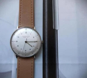 JUNGHANS MAX BILL 027/3701.04 Hand-Wound Men's Watch - Picture 1 of 4