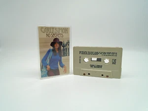 Carly Simon * No Secrets * Audio Cassette Tape * Elektra * TC-55049 * 1972 - Picture 1 of 2