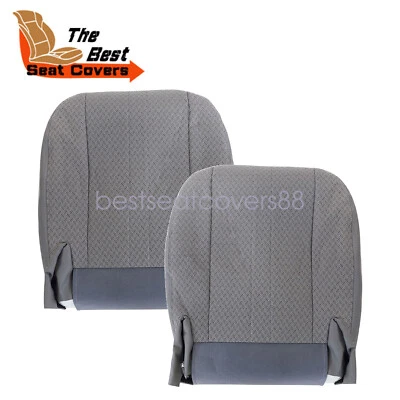 For 2003-2014 Chevy Express 1500 2500 3500Van Driver Passenger Bottom Seat Cover - Image 1 of 4