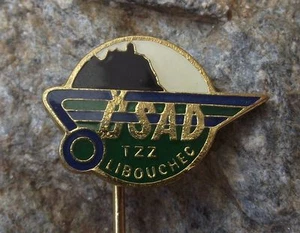Czech Libouchec Usti CSAD Bus Coach Transport Firm Advertising Pin Badge - Picture 1 of 3