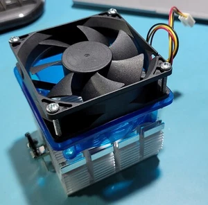 CPU Heat Sink Cooling Fan 3 Pin AM3+ AM3 AM2 939 754 FM1 FM2 New/Refurbish FN7 - Picture 1 of 5