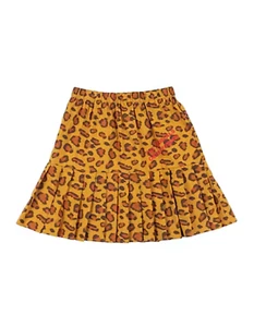 $122 The Animals Observatory Girl's Mustard Animal Print Skirt Size 4 - Picture 1 of 8
