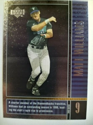 2000 Upper Deck Legends #26 Matt Williams - Image 1 of 3