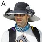 Sun Hat Bucket Cargo Safari Bush BoonieSummer Fishing For Men UK Hat I0Q2