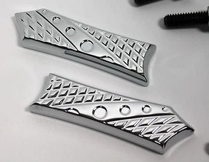 Eliminadores de señal de giro cromados CHROME-E-O para Harley 1998-2013 Road Glide - Imagen 1 de 4