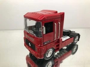 NEW-RAY RENAULT AE500 MAGNUM TRUCK TRACTOR -RED 1:32- GOOD - Imagen 1 de 7